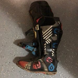 SixOneSix Dirt Bike MX Boots Size 8-9